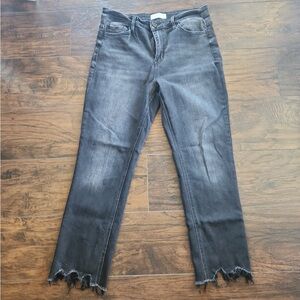 VERVET BY FLYING MONKEY Black Straight Leg Jeans